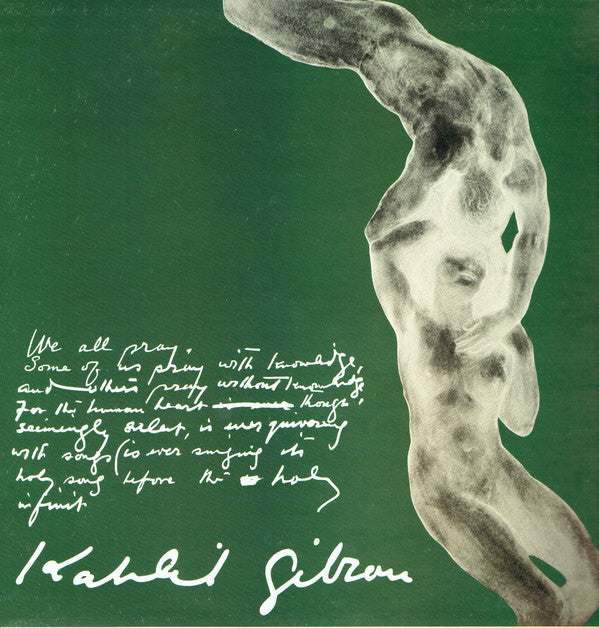 Khalil Gibran Featuring Richard Harris : The Prophet (LP, Album, Gat)