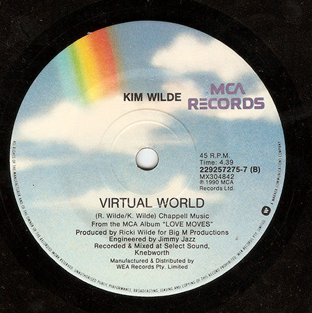 Kim Wilde : It's Here (7")