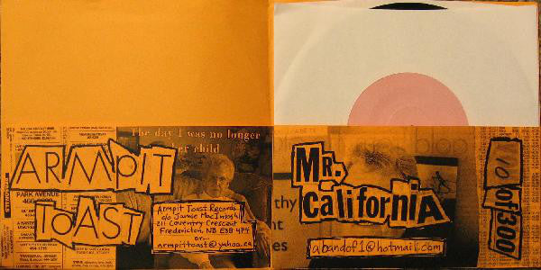 Mr. California And The State Police : Untitled (7")