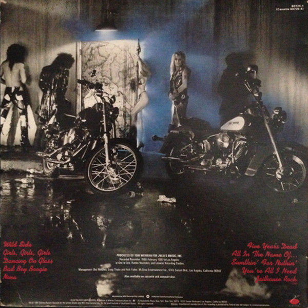 Mötley Crüe : Girls, Girls, Girls (LP, Album)