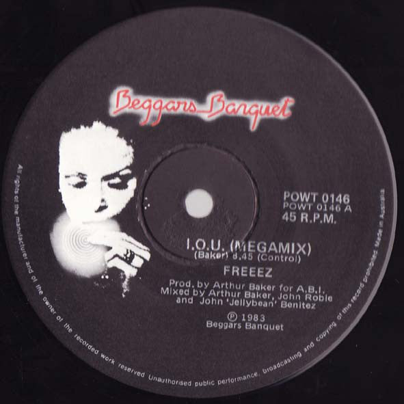 Freeez : I.O.U. (Megamix) (12")