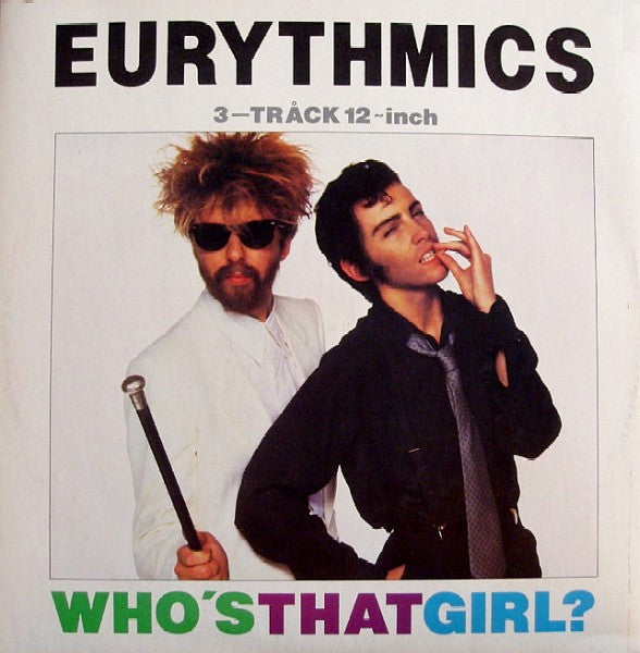 Eurythmics : Who's That Girl? (12", Single)