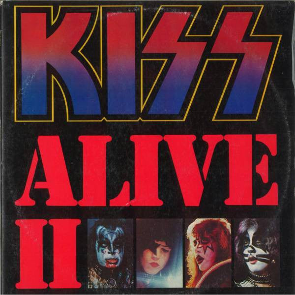 Kiss : Alive II (2xLP, Album, Gat)