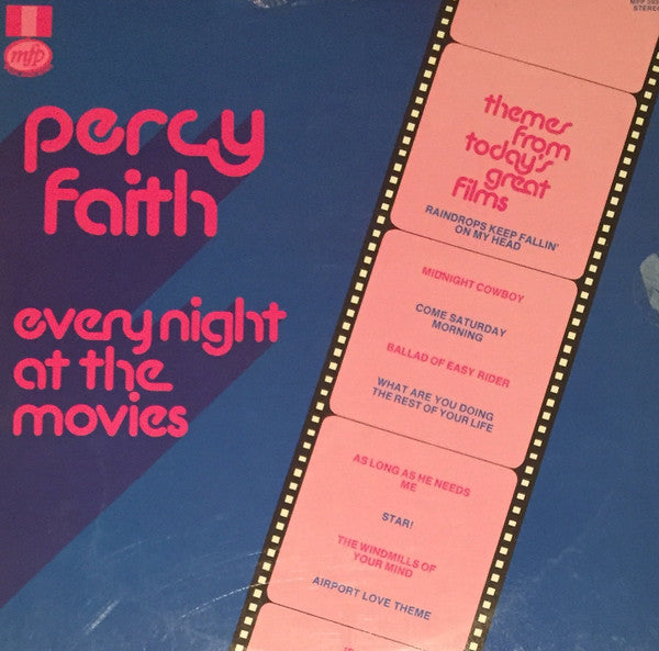 Percy Faith : Everynight At The Movies (Themes From Today's Great Films) (LP, Album)