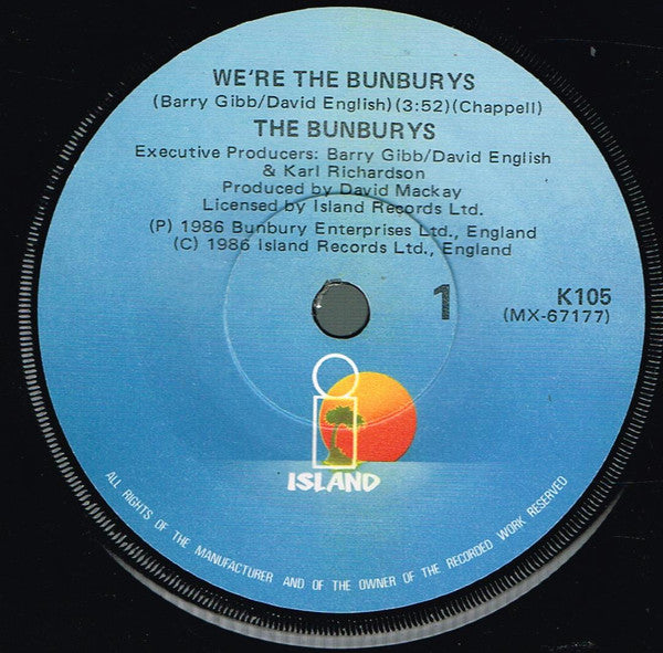 The Bunburys : We're The Bunburys (7", Single, Ltd)