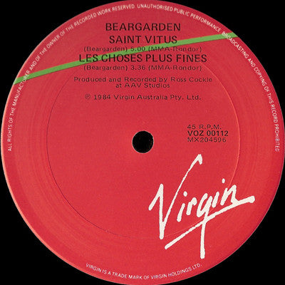 Beargarden : The Finer Things (12", Single)