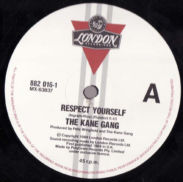 The Kane Gang : Respect Yourself (12")