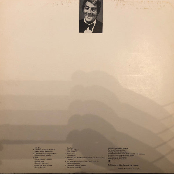 Dean Martin : Sittin' On Top Of The World (LP, Album)