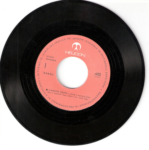 Minores : O Bratje Čujte (7")