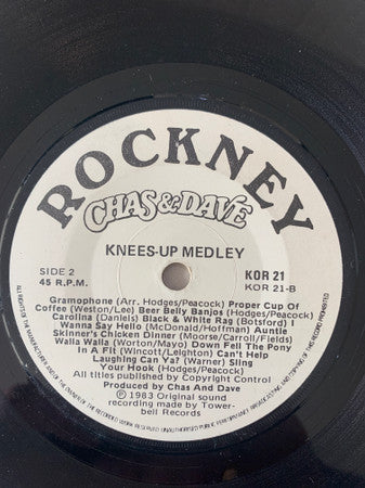 Chas And Dave : My Melancholy Baby (7", Single)