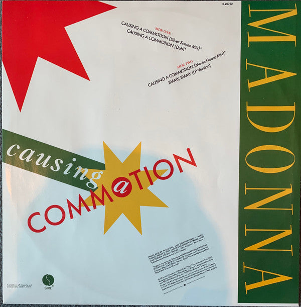 Madonna : Causing A Commotion (12")