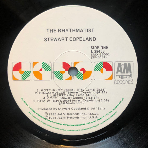 Stewart Copeland : The Rhythmatist (LP, Album)