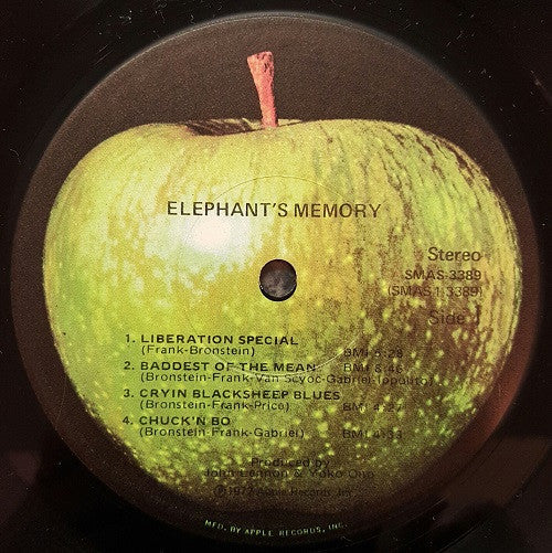 Elephants Memory : Elephant's Memory (LP, Album, Gat)