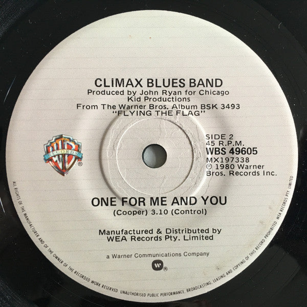 Climax Blues Band : Gotta Have More Love (7", Single)