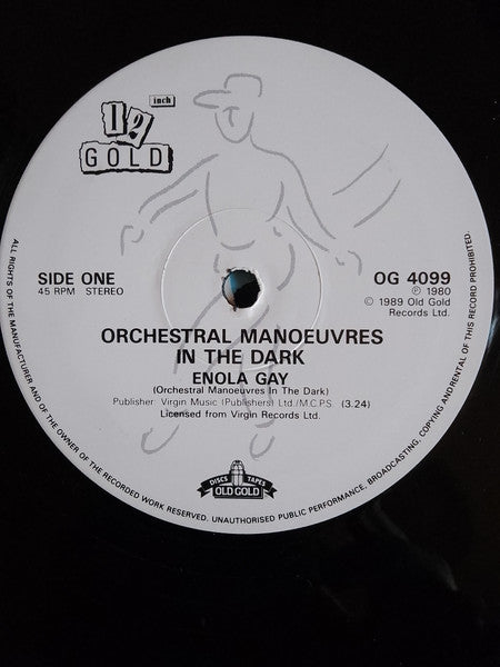 Orchestral Manoeuvres In The Dark : Enola Gay / Electricity (12", Single)