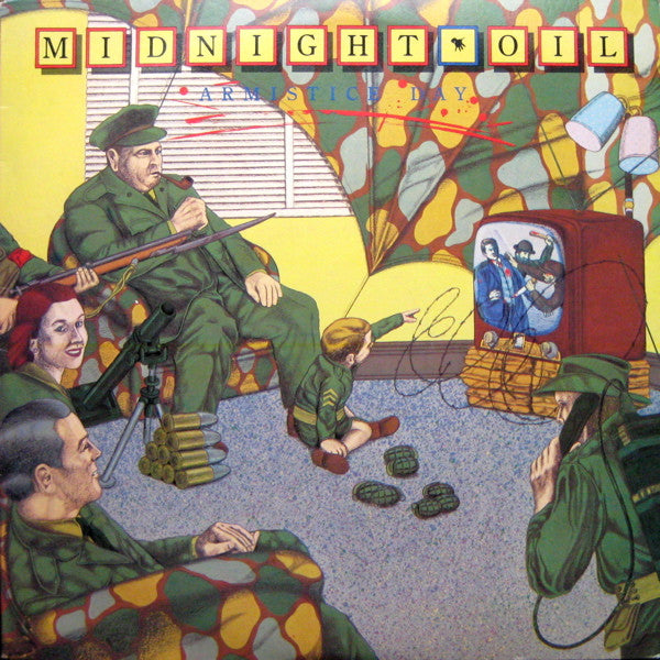 Midnight Oil : Armistice Day (12", Single)