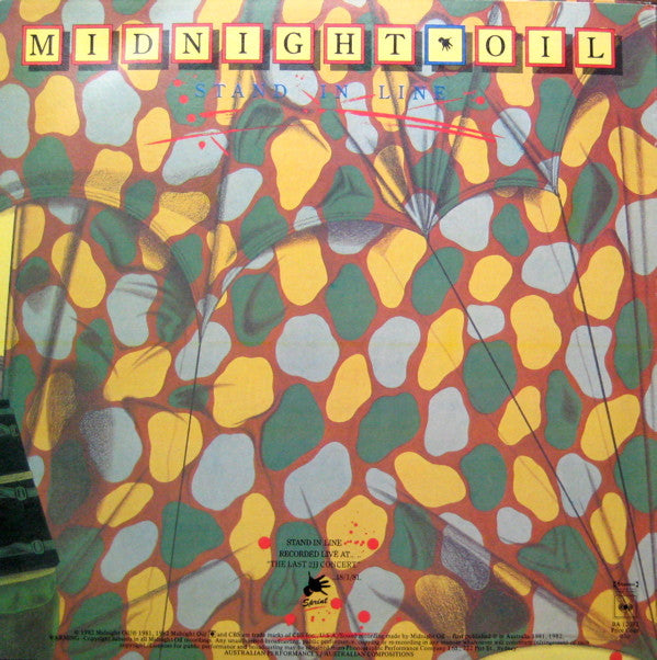 Midnight Oil : Armistice Day (12", Single)