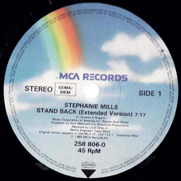 Stephanie Mills : Stand Back (12")