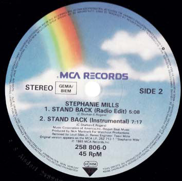Stephanie Mills : Stand Back (12")