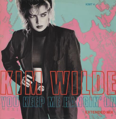 Kim Wilde : You Keep Me Hangin' On (Extended Mix) (12", Single)