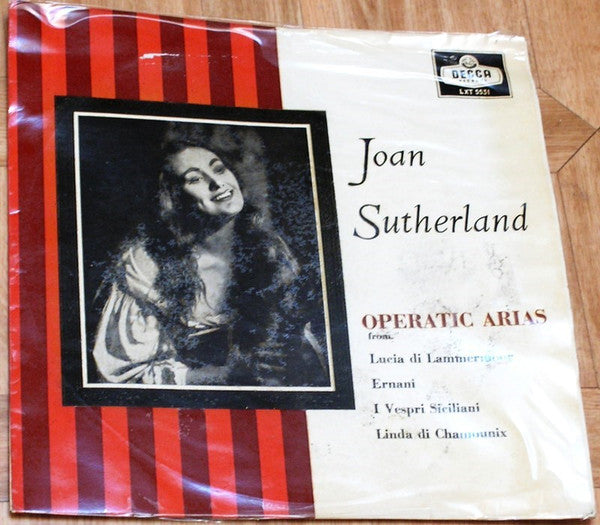 Joan Sutherland : Operatic Arias (LP, Mono)