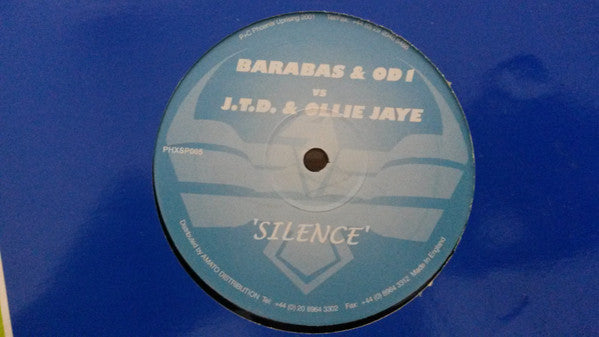 Barabas &amp; OD1 vs. Jon The Dentist &amp; Ollie Jaye : Silence (12&quot;, S/Sided)