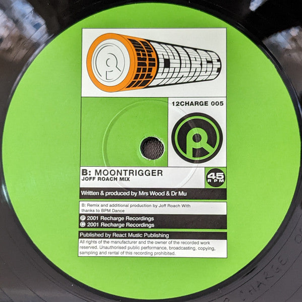 Mrs. Wood & Dr. Mu : Moontrigger (12")