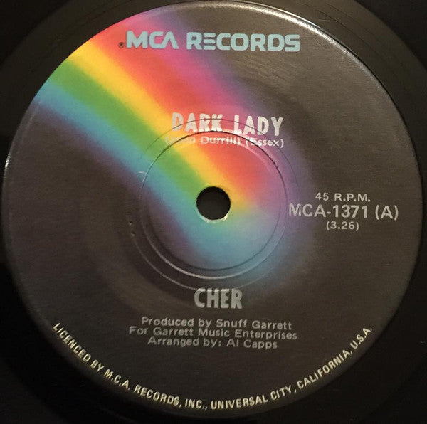 Cher : Dark Lady (7&quot;, Single)