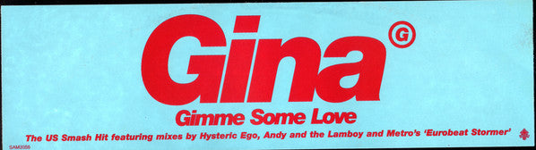 Gina G : Gimme Some Love (12&quot;, Promo)