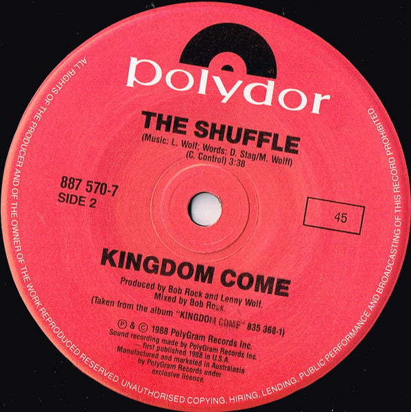 Kingdom Come (2) : What Love Can Be (7", Single)