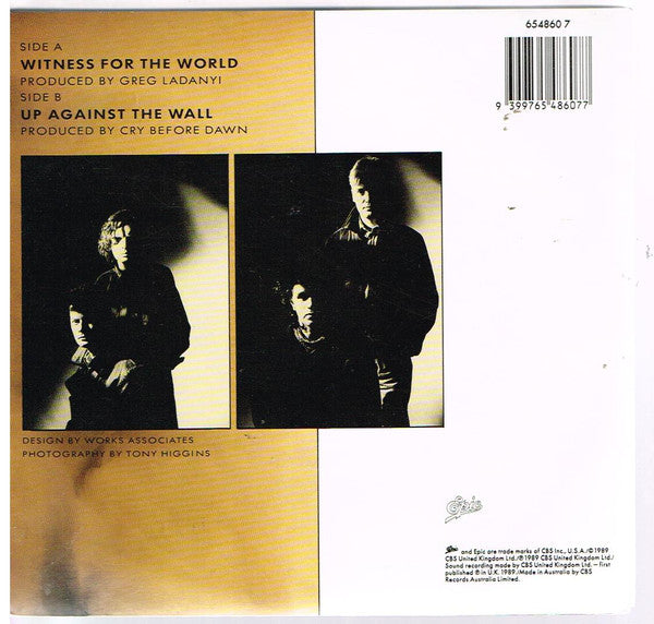 Cry Before Dawn : Witness For The World (7", Single)