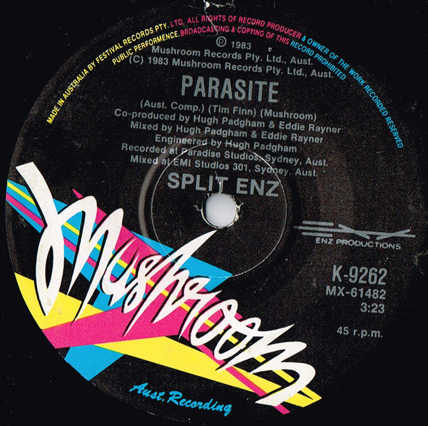 Split Enz : Strait Old Line (7", Single)