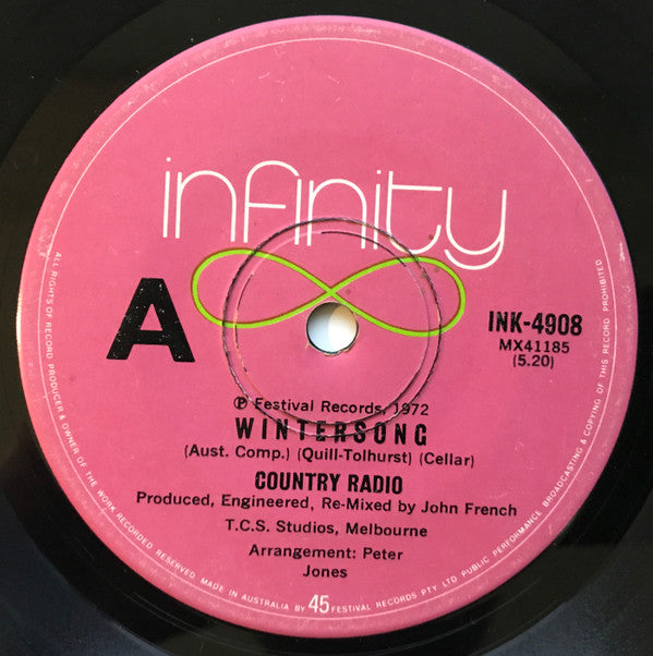 Country Radio : Wintersong (7&quot;, Single)