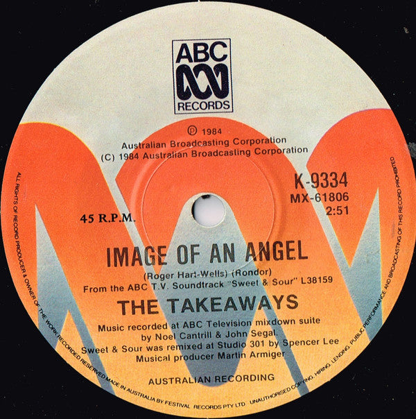 The Takeaways : Sweet & Sour (7", Single)