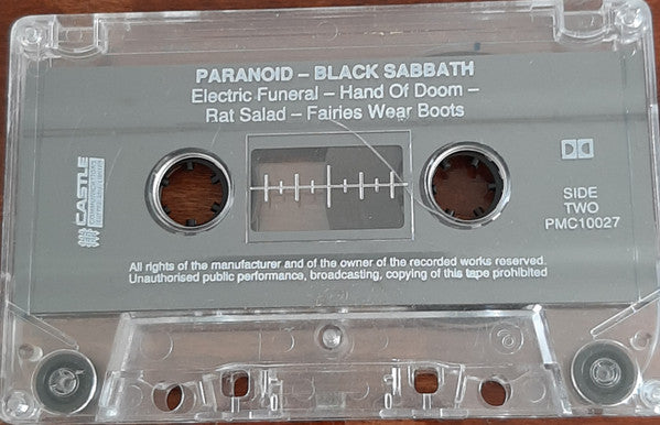 Black Sabbath : Paranoid (Cass, Album, RE)