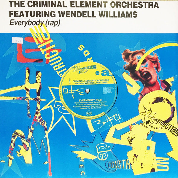 Criminal Element Orchestra : Everybody (Rap) (12&quot;)