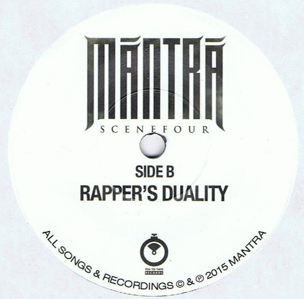 Mantra (8) : Nowhere To Go / Rapper’s Duality (7", Single, Ltd, Num)