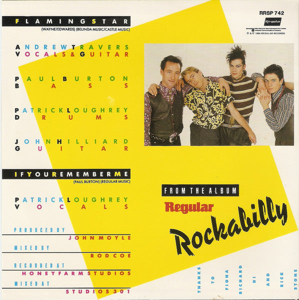 Milky Bar Kids : Flaming Star (7", Single)
