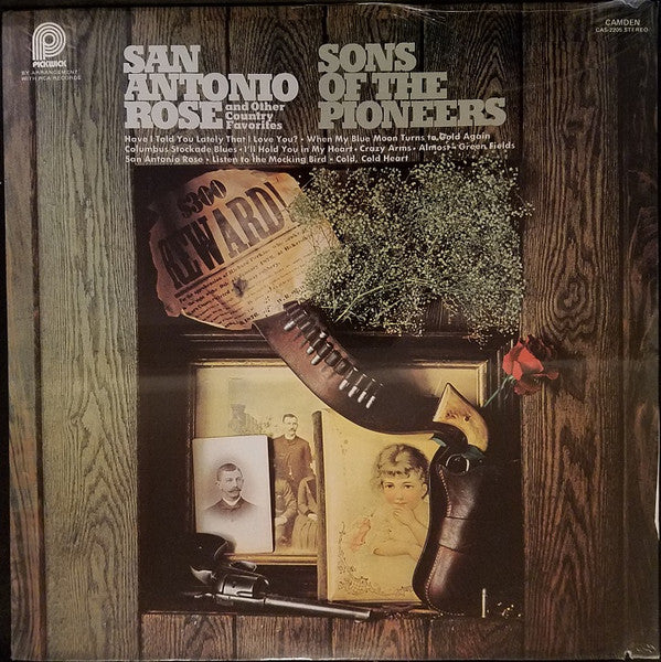 The Sons Of The Pioneers : San Antonio Rose (LP, RE)