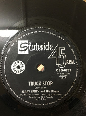 Jerry Smith (4) : Truck Stop / My Happiness (7&quot;, Single, Promo)