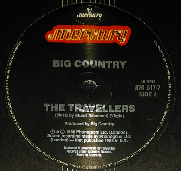 Big Country : King Of Emotion (7", Single, Com)