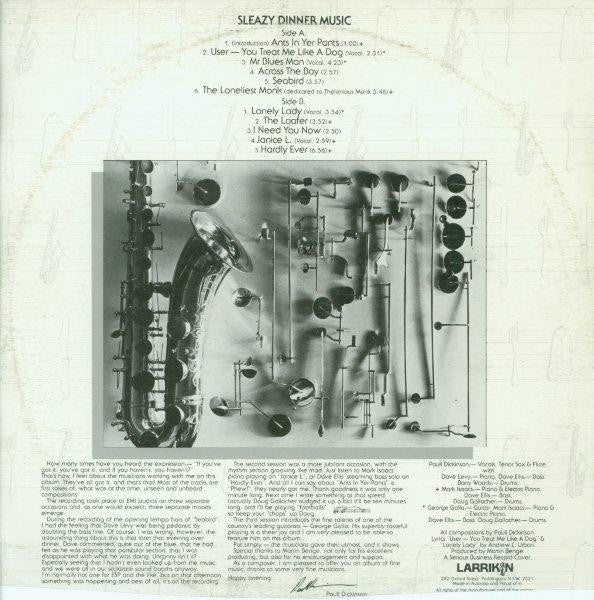 Paull Dickinson : Sleazy Dinner Music (LP)