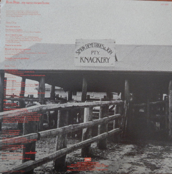 Ross Ryan : ...My Name Means Horse (LP, Album, RE)