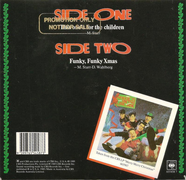 New Kids On The Block : This One's For The Children (7", Single)