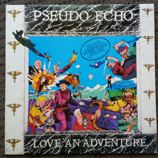 Pseudo Echo : Love An Adventure (LP, Album, RE)