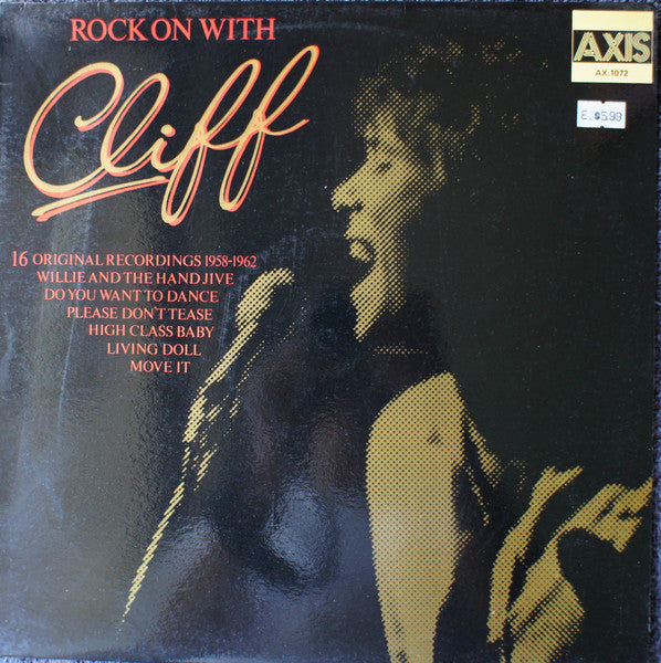 Cliff Richard : Rock On With Cliff  (LP, Comp)