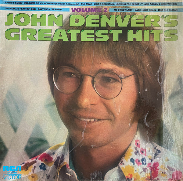 John Denver : John Denver&#39;s Greatest Hits, Volume 2 (LP, Comp)