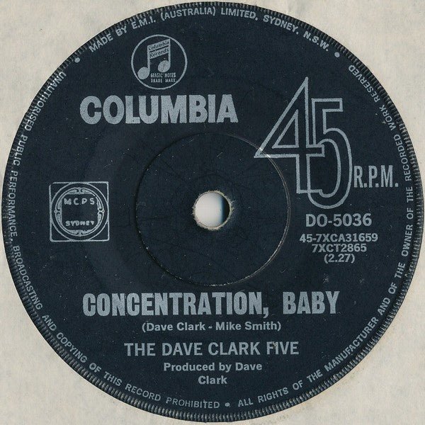 The Dave Clark Five : Everybody Knows (We're Through) (7", Single)