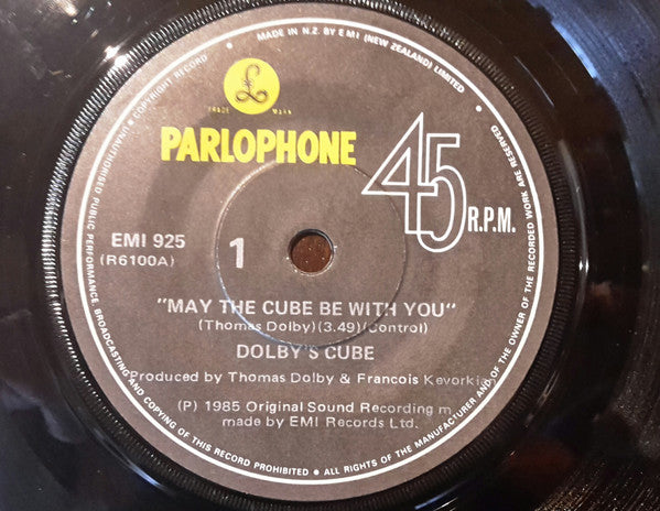 Dolby&#39;s Cube : May The Cube Be With You (7&quot;, Single)