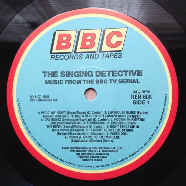Various : The Singing Detective: Music From The BBC-TV Serial (LP, Album, Comp)